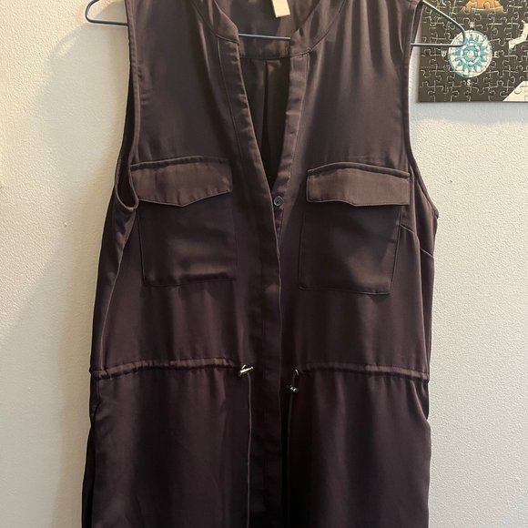 H&M Dresses & Skirts - Sleeveless Dress, Navy Blue, Only wore it once